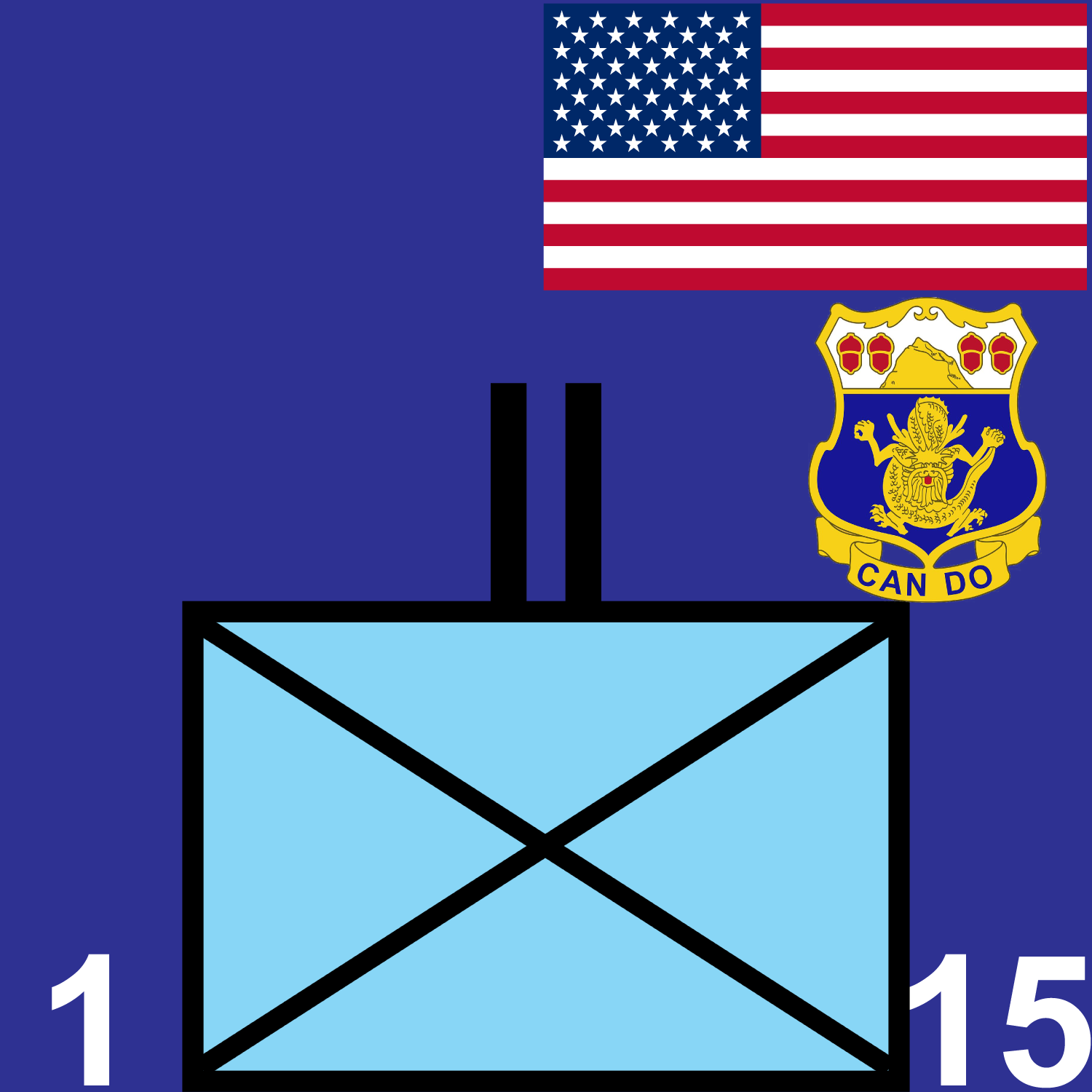 1st Battalion, 15th Infantry Regiment icon